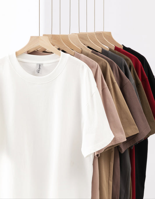 100% Premium Cotton 240GSM Oversized T-shirt