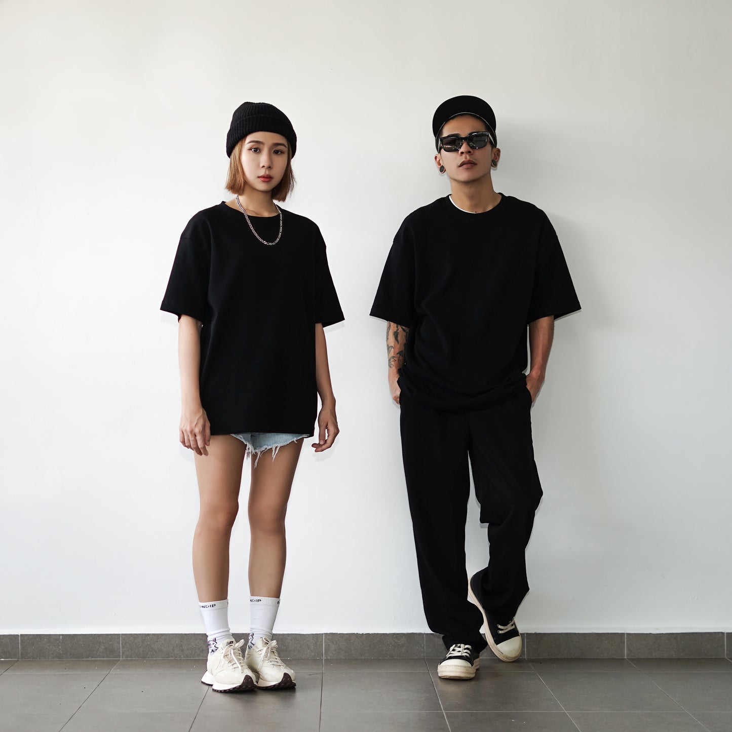 CLEARANCE - 100% Interlock Cotton 280GSM Oversized T-shirt