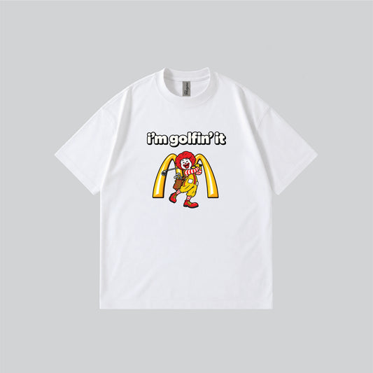 I'm Golfin' It Parody Graphic T-shirt