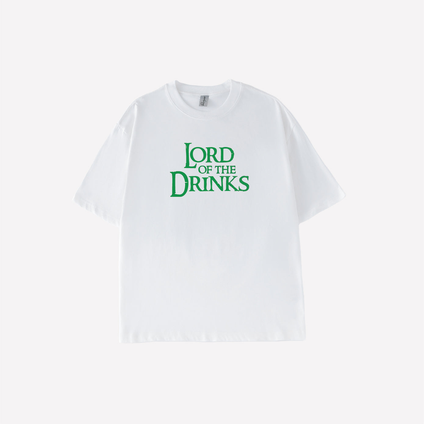 Lord of the Drinks Parody Graphic T-shirt