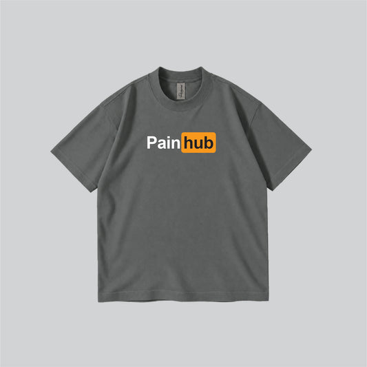 PainHub Parody Graphic T-shirt