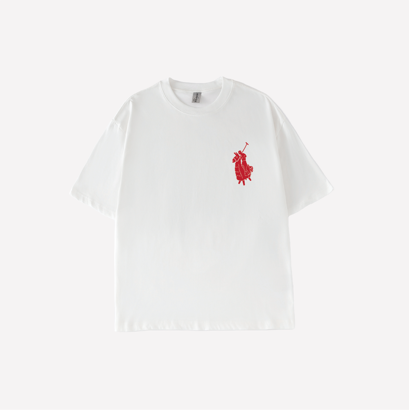 Alpaca Lauren Parody Graphic T-shirt