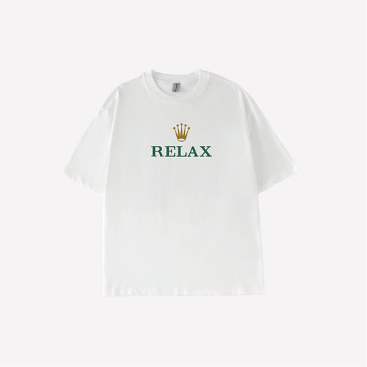 Relax Parody Graphic T-shirt