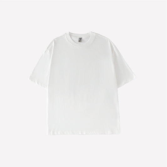 3 Pack Oversized T-shirt - White, Charcoal Grey, Olive Brown