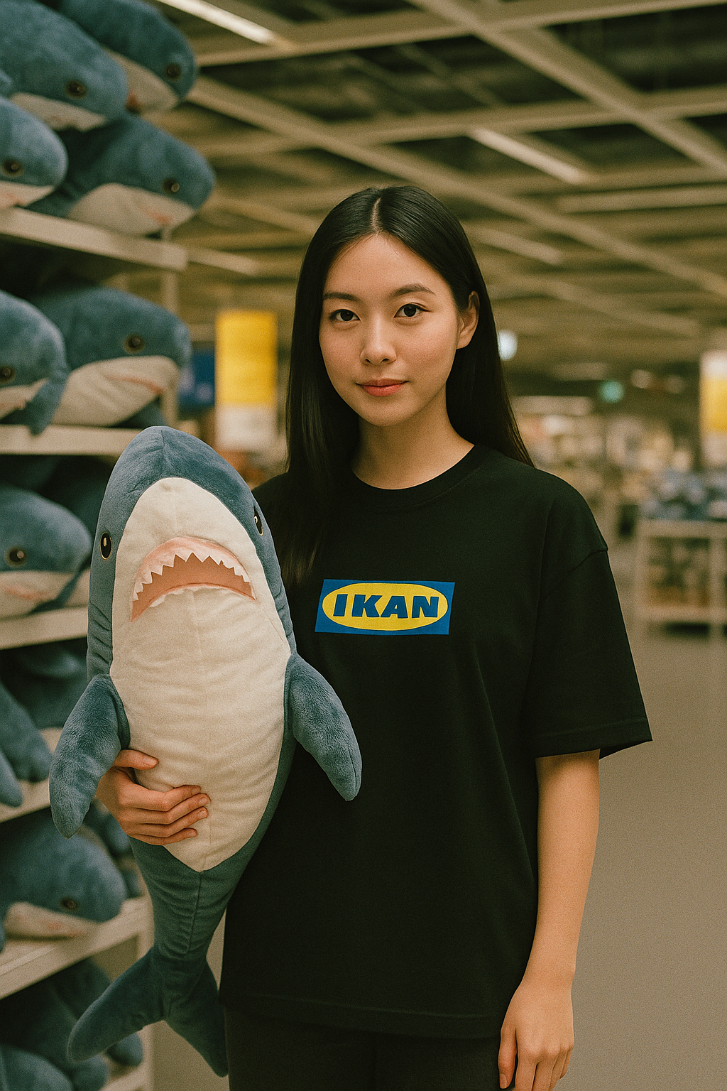 Ikan Parody Graphic T-shirt