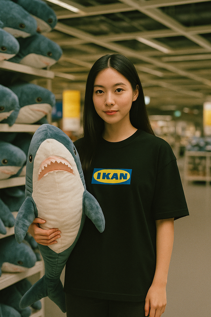 Ikan Parody Graphic T-shirt