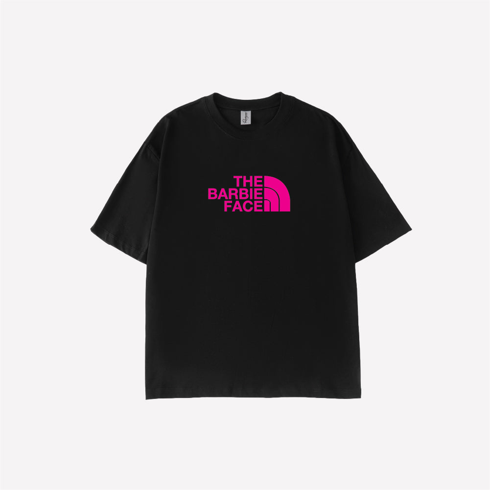 The Barbie Face Parody Graphic T-shirt
