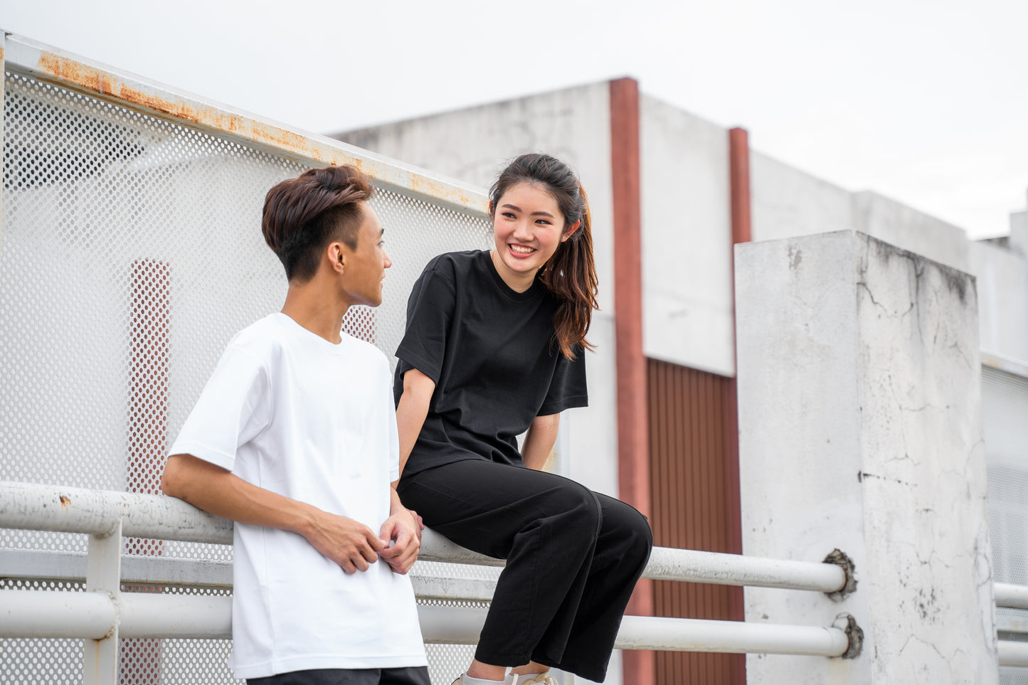 CLEARANCE - 100% Interlock Cotton 280GSM Oversized T-shirt