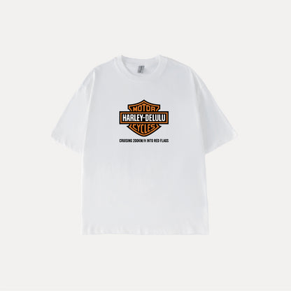 Harley Delulu Parody Graphic T-shirt