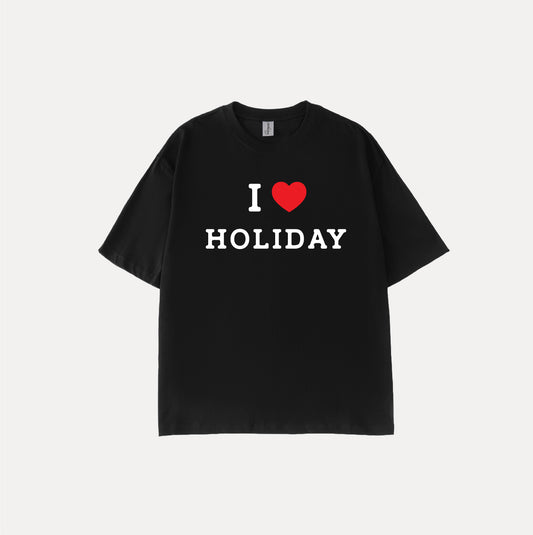 I Love Holiday Graphic T-shirt
