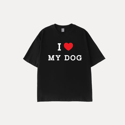 I Love My Dog Graphic T-shirt