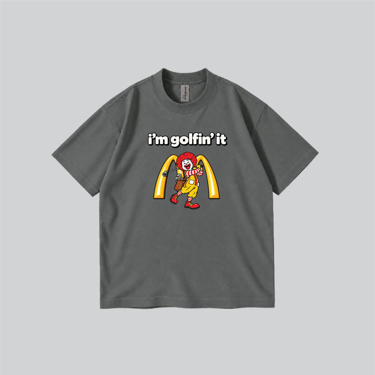 I'm Golfin' It  Parody Graphic T-shirt