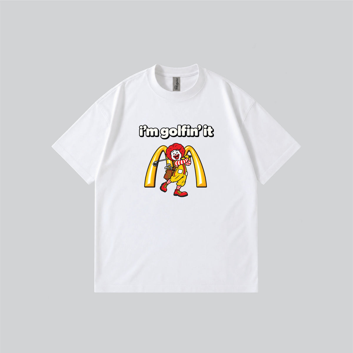 I'm Golfin' It  Parody Graphic T-shirt