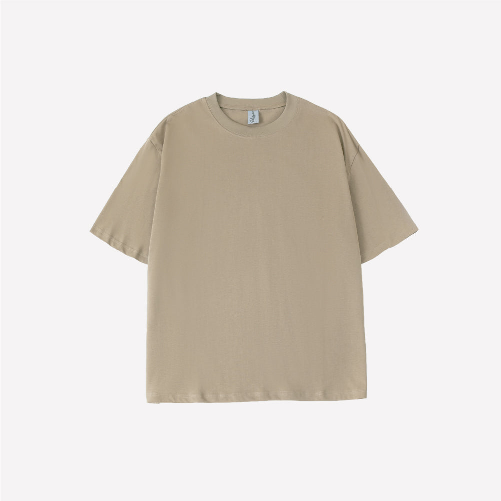 3 Pack Oversized T-shirt - Cameo Brown, Khaki, Olive Brown