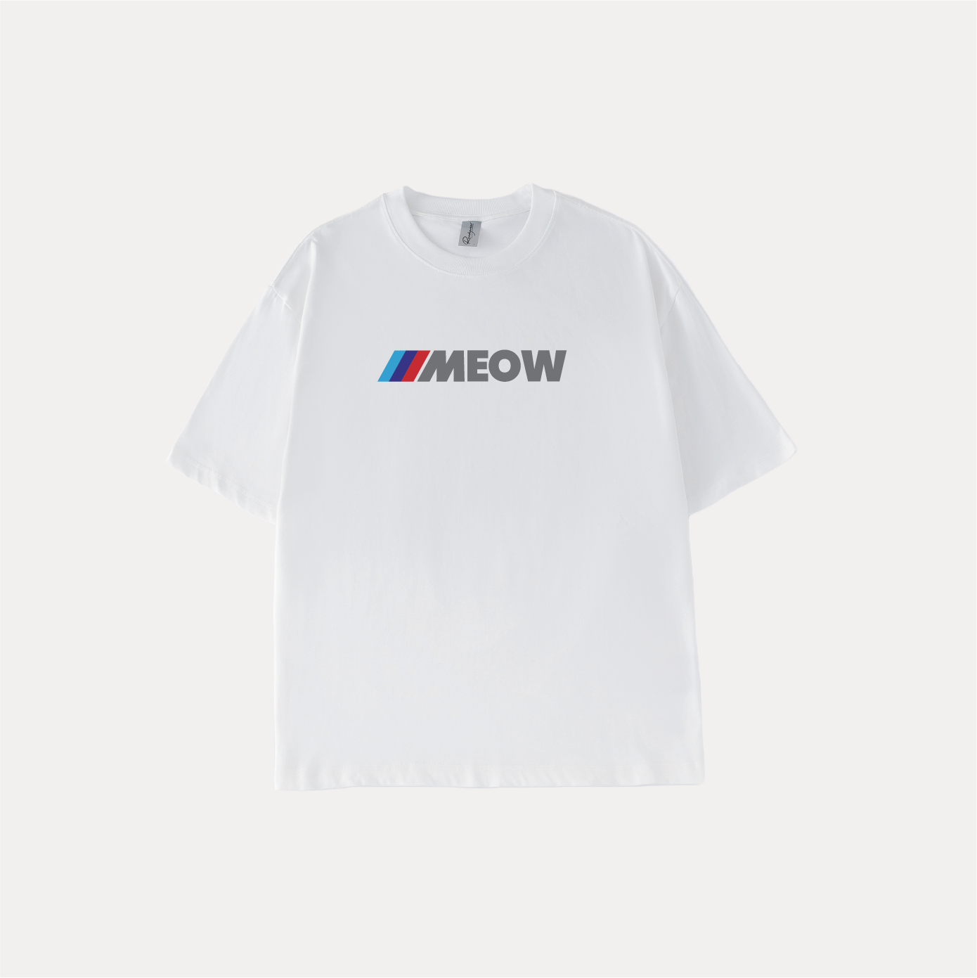 Meow Parody Graphic T-shirt