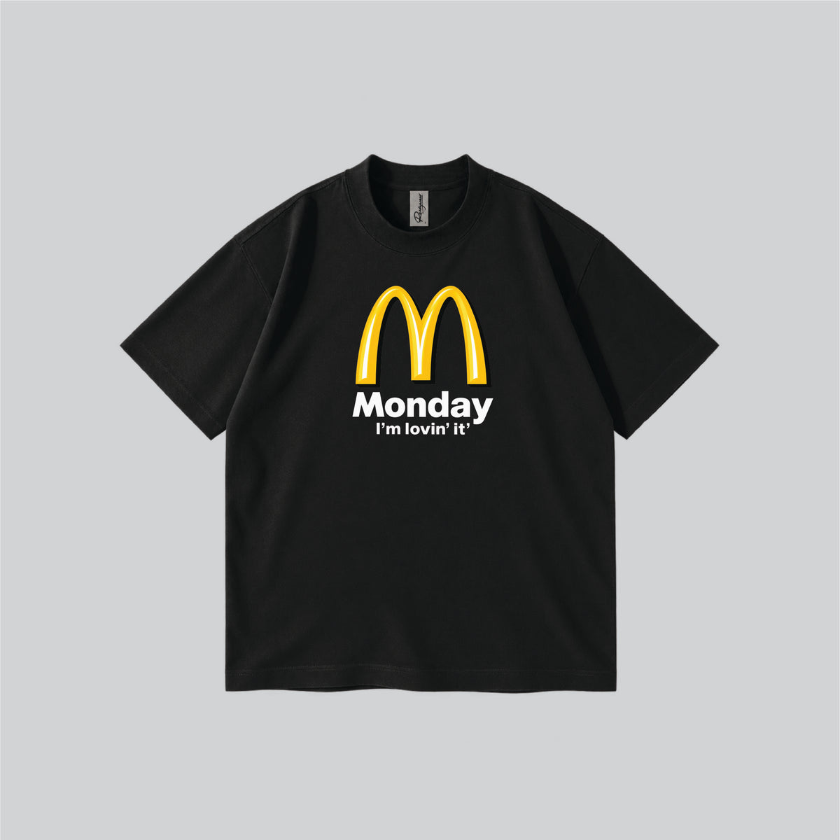 I'm Lovin' It  Parody Graphic T-shirt