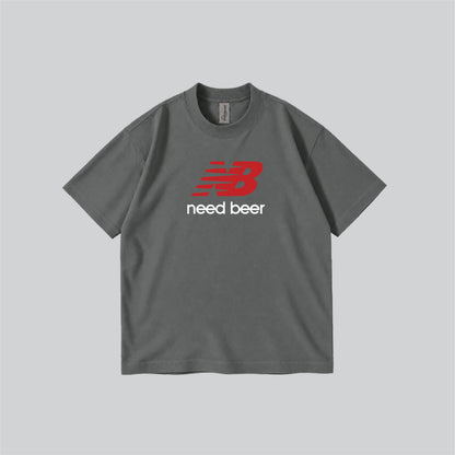 Need Beer Parody Graphic T-shirt