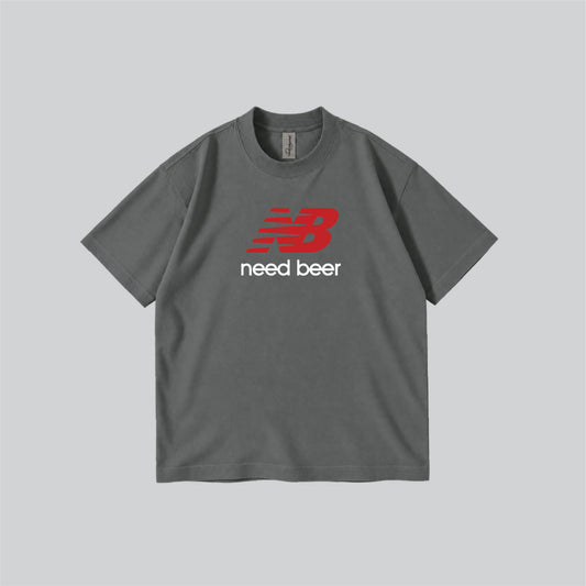 Need Beer Parody Graphic T-shirt