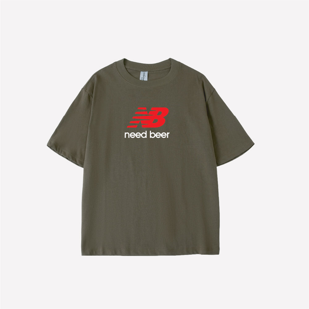 Need Beer Parody Graphic T-shirt