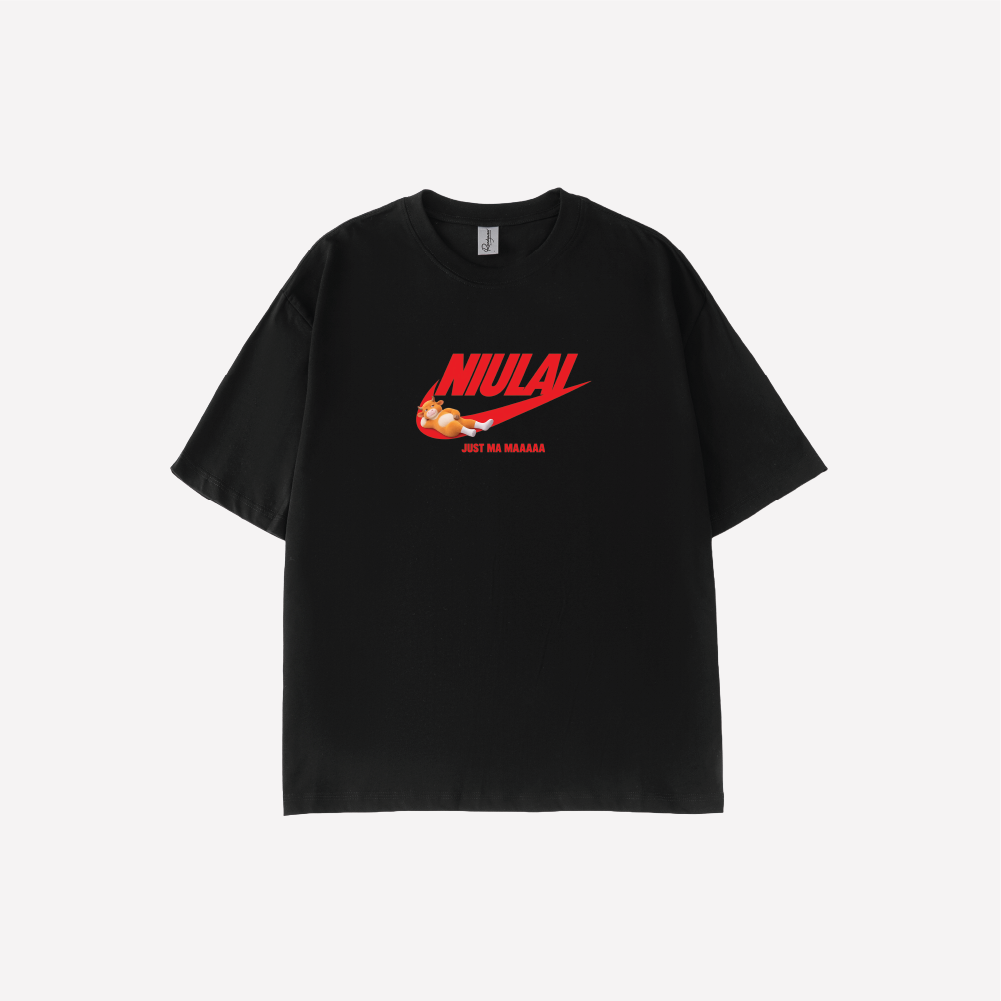 Niu Lai Parody Graphic T-shirt