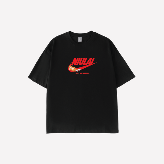 Niu Lai Parody Graphic T-shirt