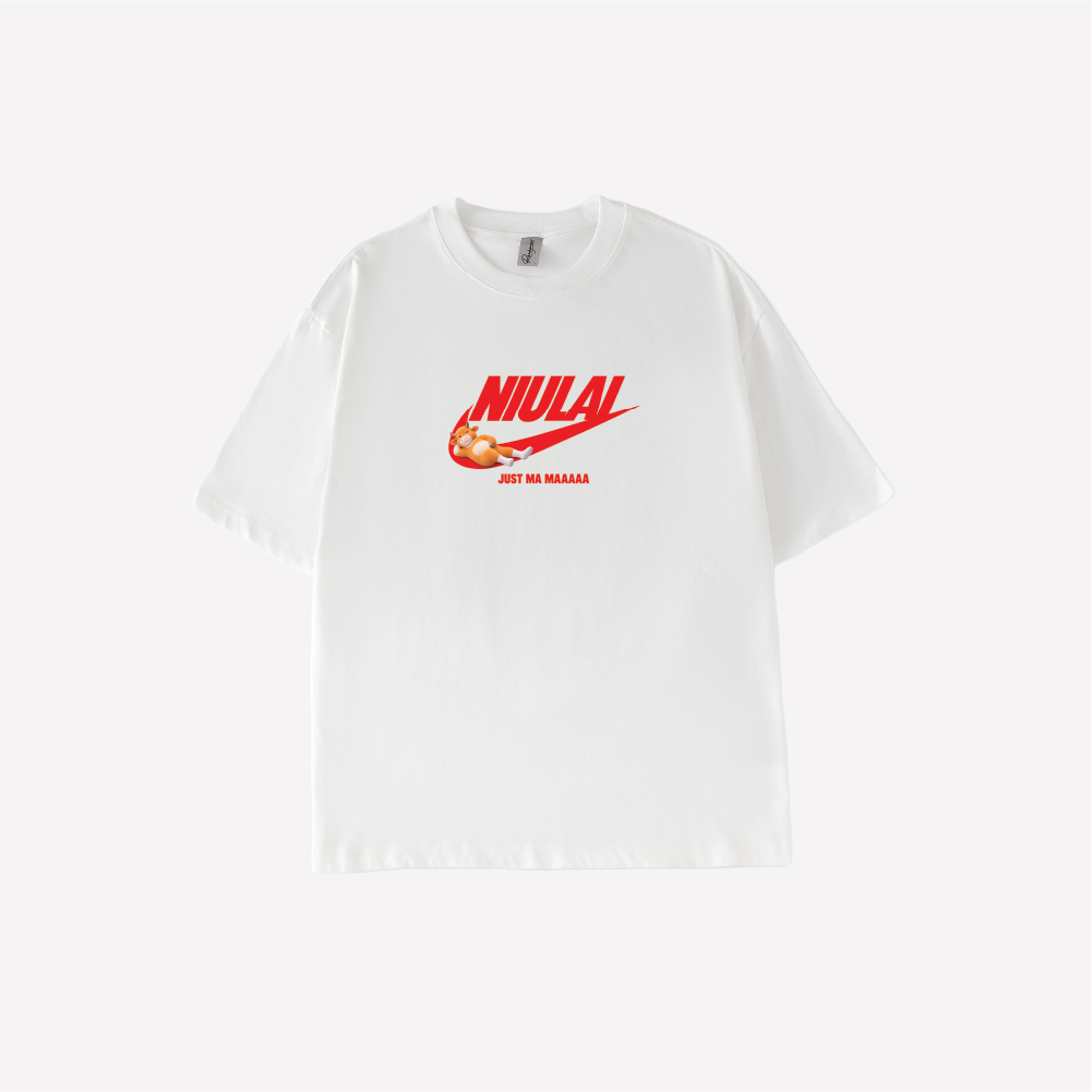 Niu Lai Parody Graphic T-shirt