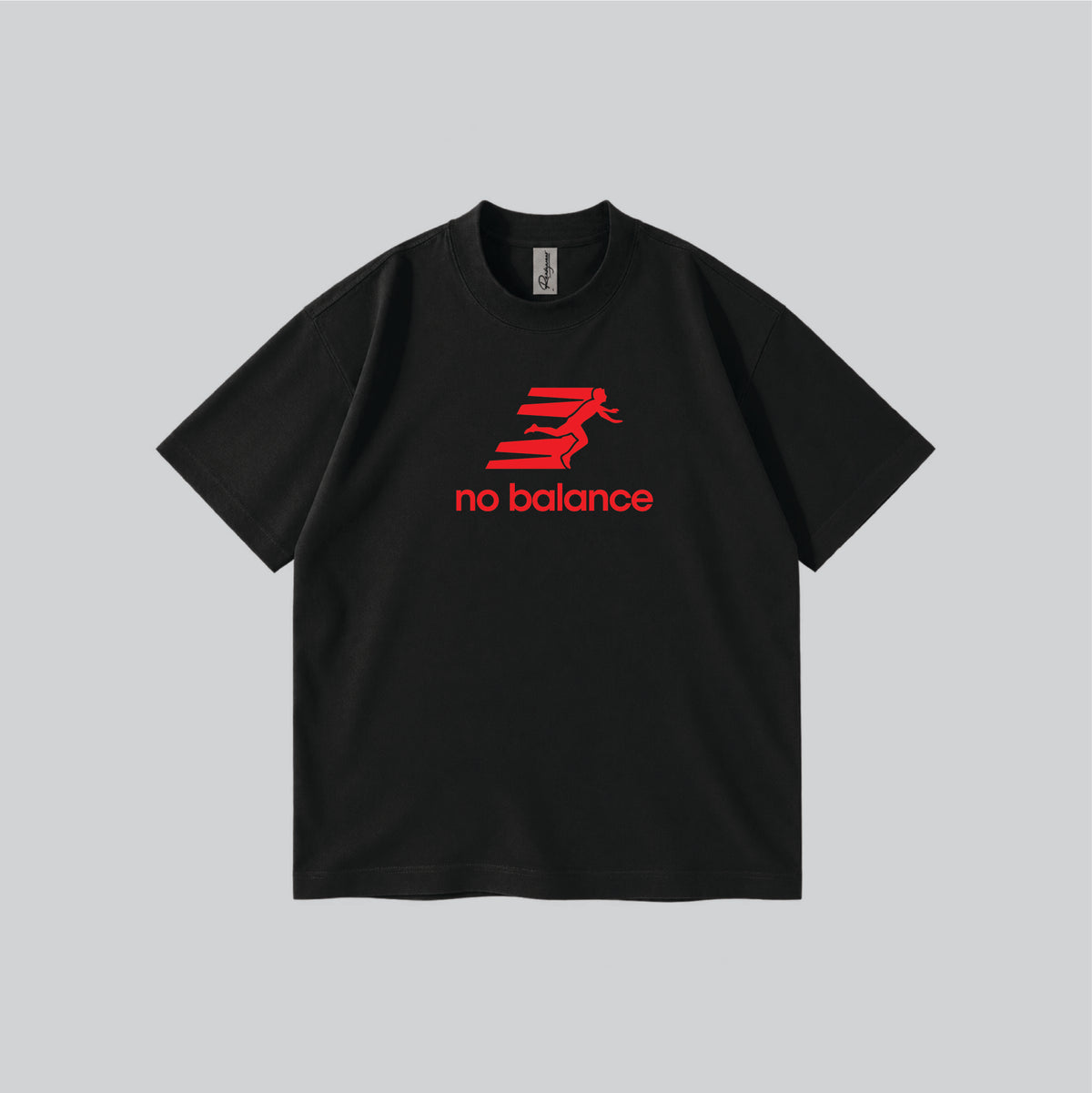 No Balance Parody Graphic T-shirt
