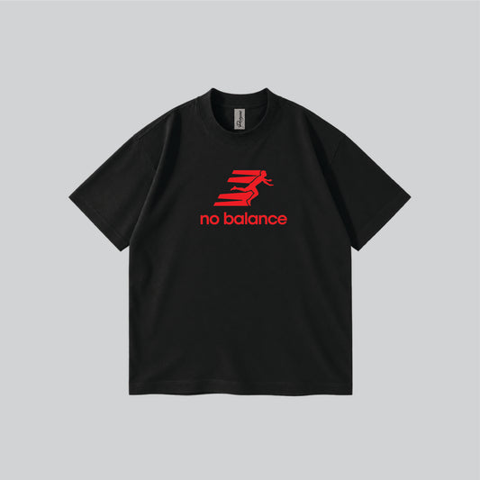No Balance Parody Graphic T-shirt