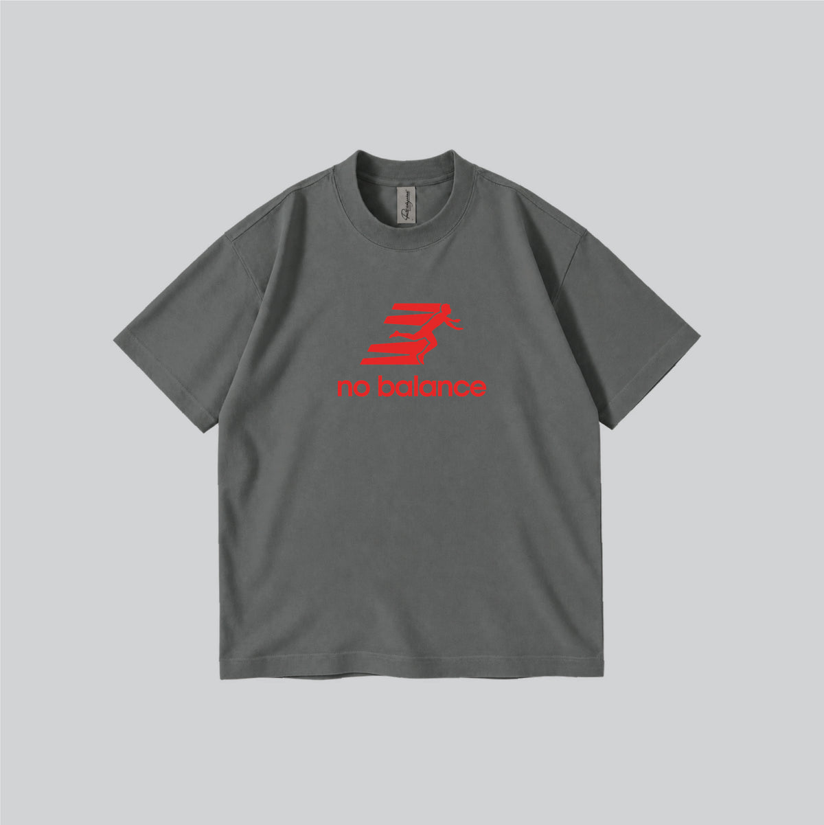 No Balance Parody Graphic T-shirt