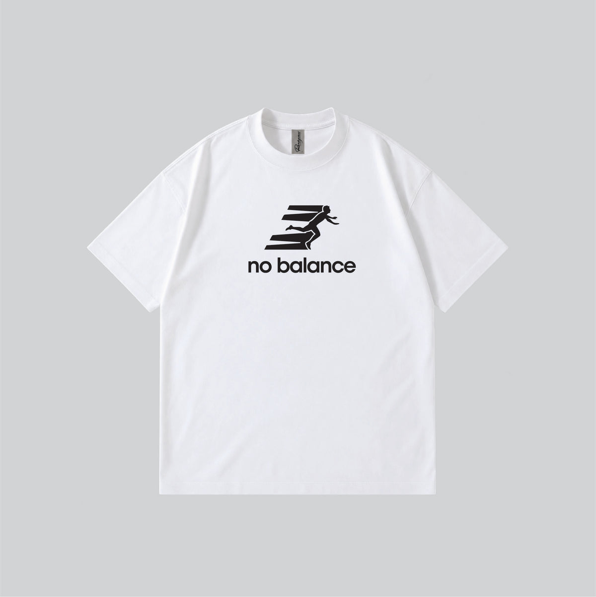 No Balance Parody Graphic T-shirt