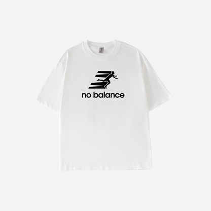 No Balance Parody Graphic T-shirt