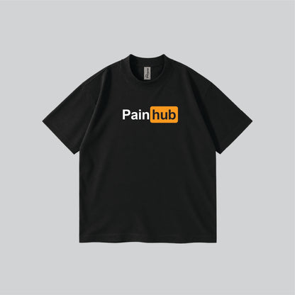 PainHub Parody Graphic T-shirt