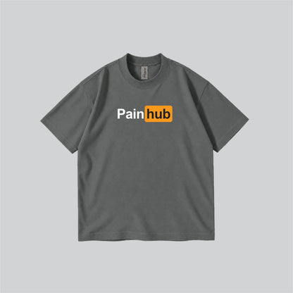 PainHub Parody Graphic T-shirt
