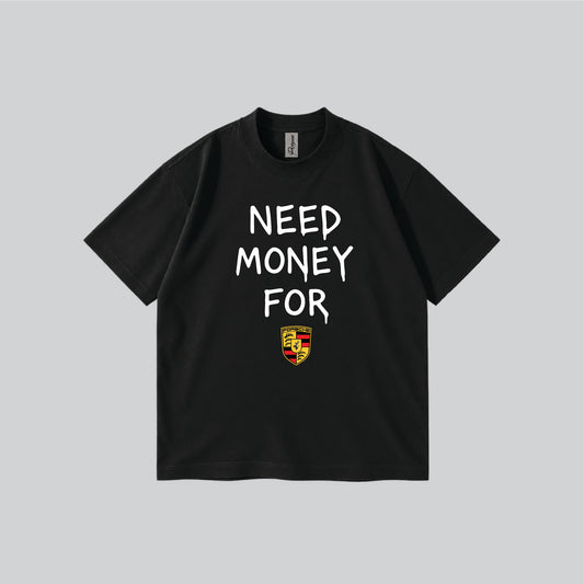 Need Money for Porci Parody Graphic T-shirt