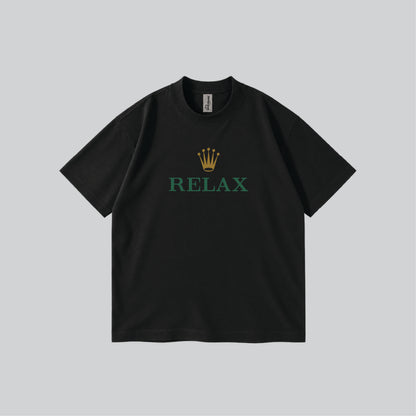 Relax Parody Graphic T-shirt