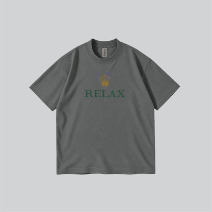 Relax Parody Graphic T-shirt