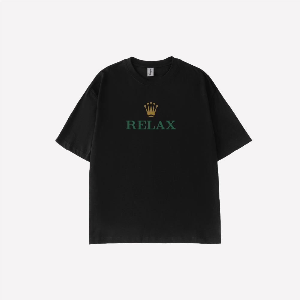 Relax Parody Graphic T-shirt