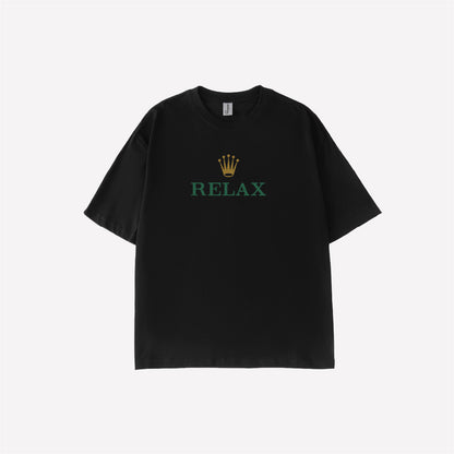 Relax Parody Graphic T-shirt