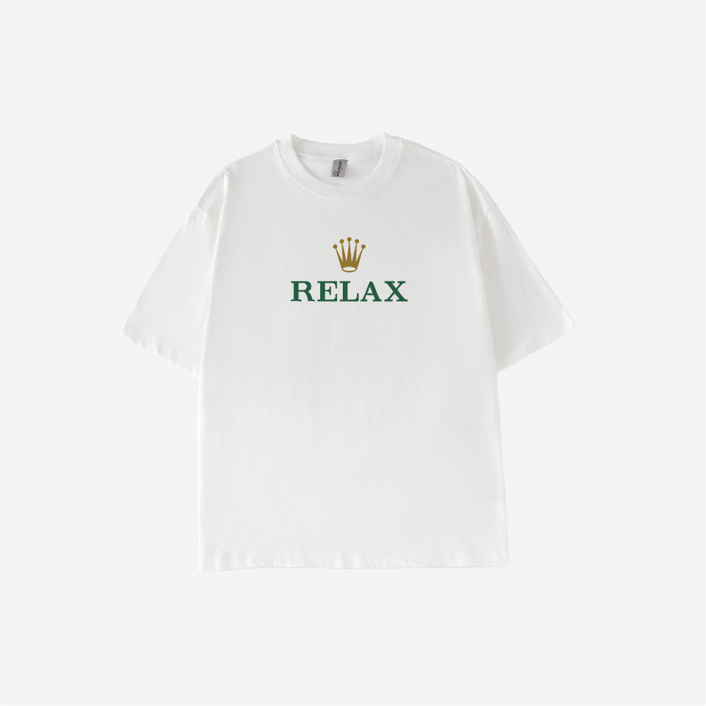 Relax Parody Graphic T-shirt