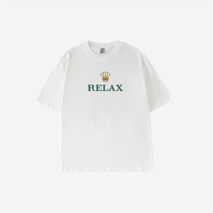 Relax Parody Graphic T-shirt