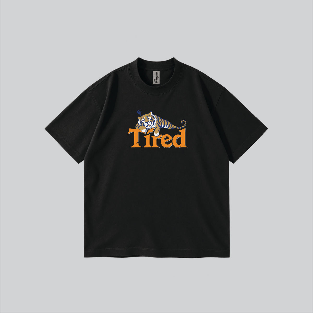 Tired Parody Graphic T-shirt