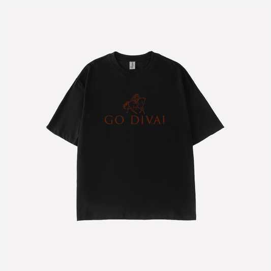 Go Diva Parody Graphic T-shirt