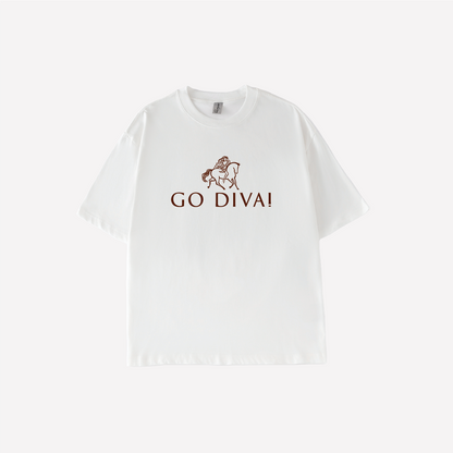 Go Diva Parody Graphic T-shirt