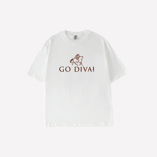 Go Diva Parody Graphic T-shirt