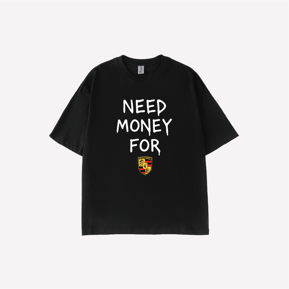 Need Money for Porci Parody Graphic T-shirt