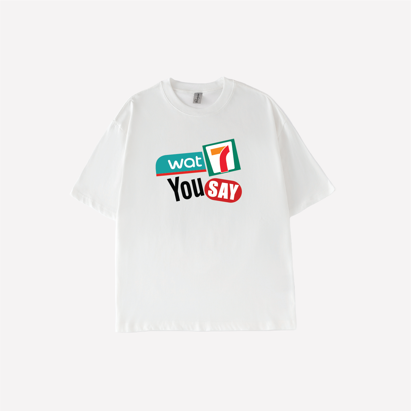 Wat 7 You Say Parody Graphic T-shirt